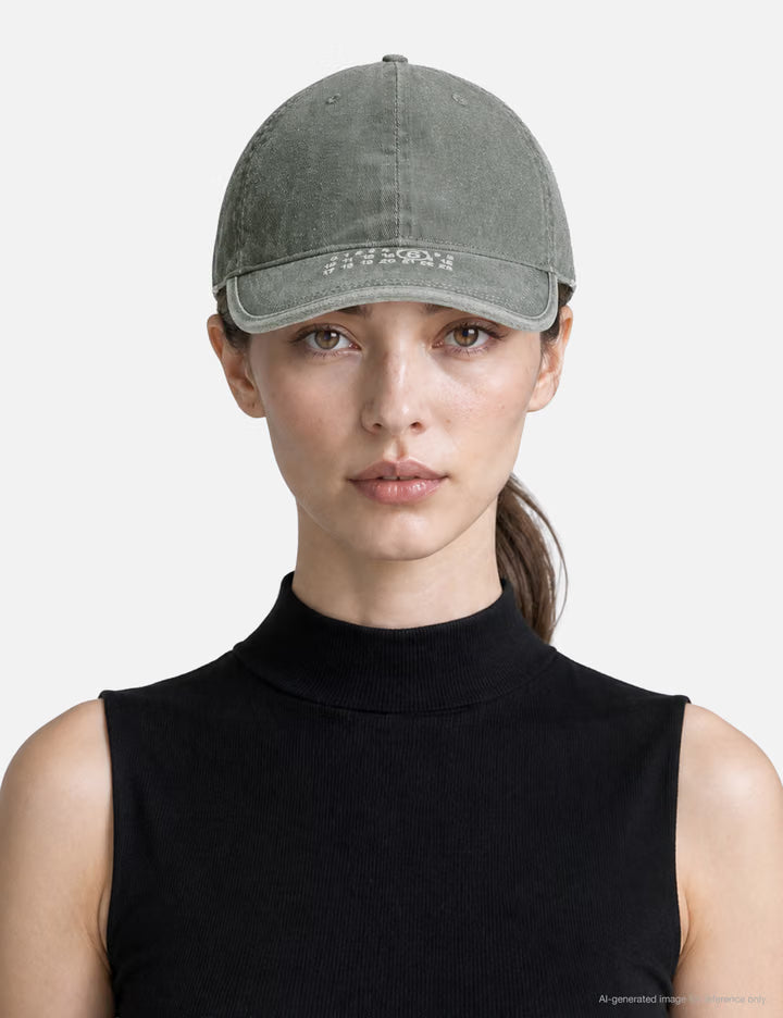 Washable Cotton Label Cap
