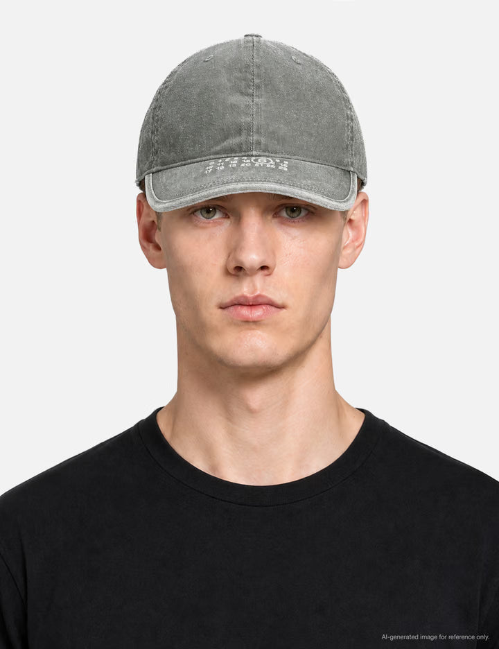 Washable Cotton Label Cap
