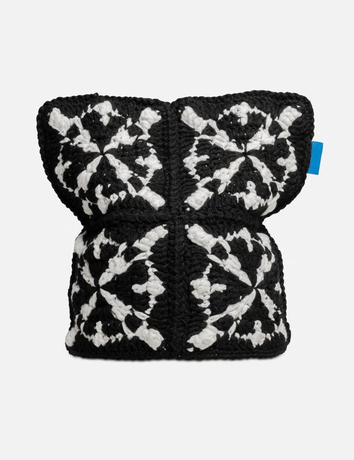 White Seal Crochet Cat Hat