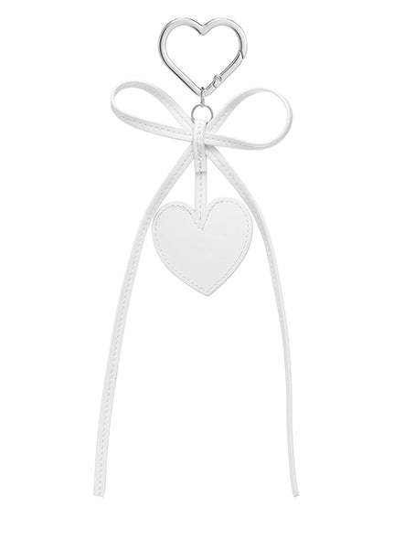 HEART & RIBBON CHARM