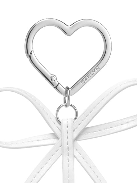 HEART & RIBBON CHARM