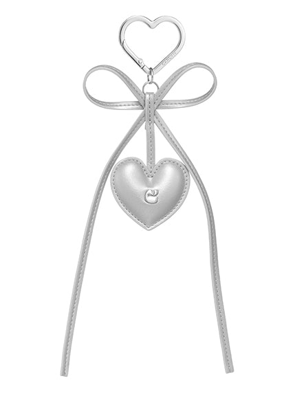 HEART & RIBBON CHARM