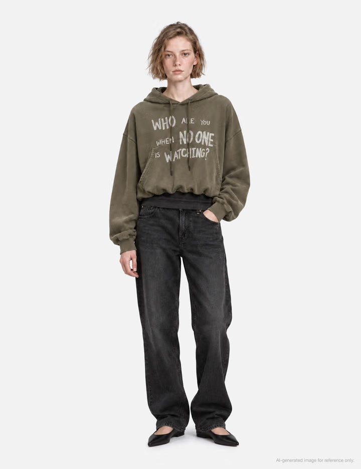 Who Are You Balloon Popover Hoodie