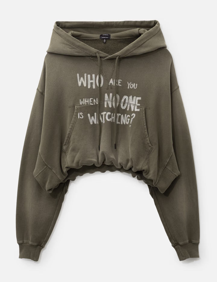 Who Are You Balloon Popover Hoodie