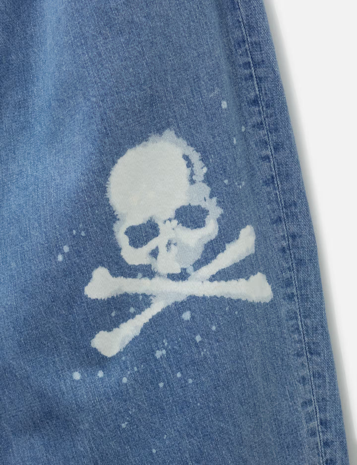 Wide Easy Denim Pants