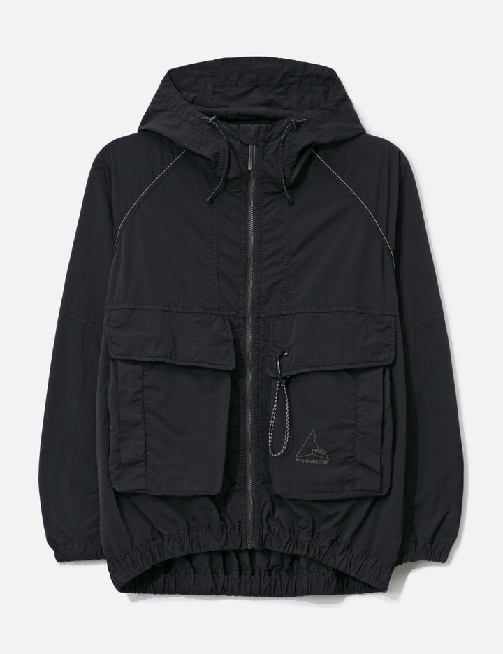 ROA x and wander Garment Dye Nylon Hooded Jacket