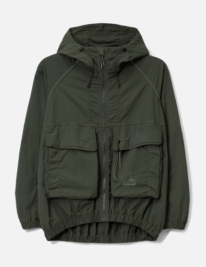 Roa x And Wander Garment Dye Nylon Hooded Jacket