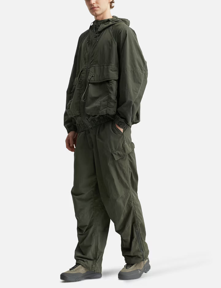 Roa X And Wander Garment Dye Nylon Hooded Jacket