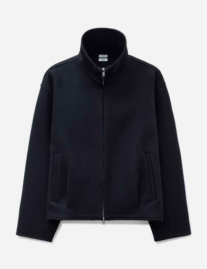 Wool Cashmere Balloon Silhouette Blouson