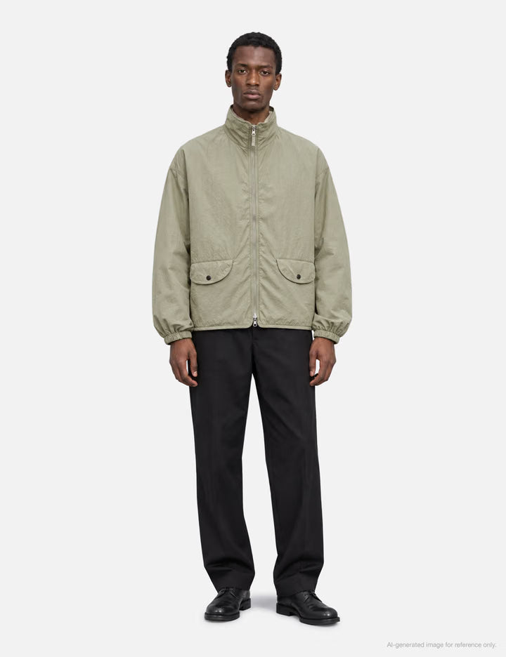 Wool Cashmere Fleece Reversible Blouson