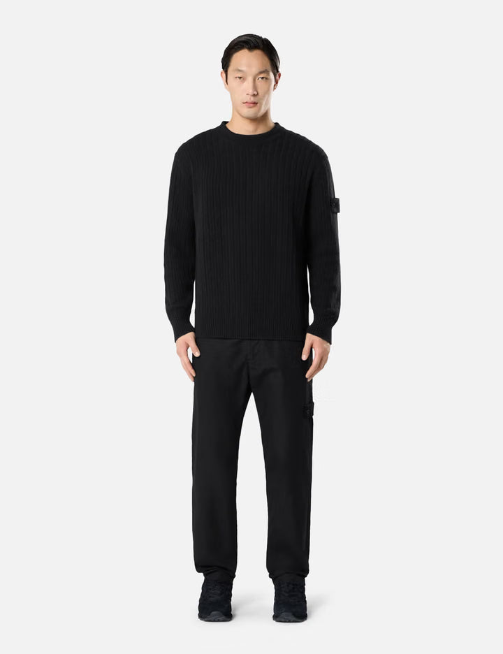 Wool Cashmere_S.I. Ghost Loose-Fit Crewneck Jumper