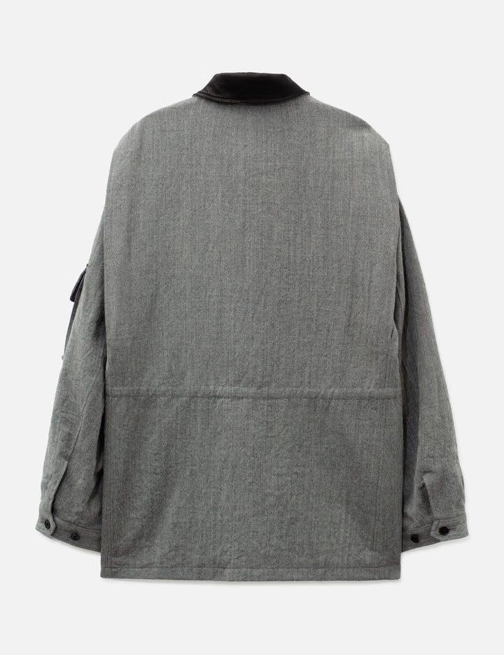 Wool Herringbone Hunter Jacket