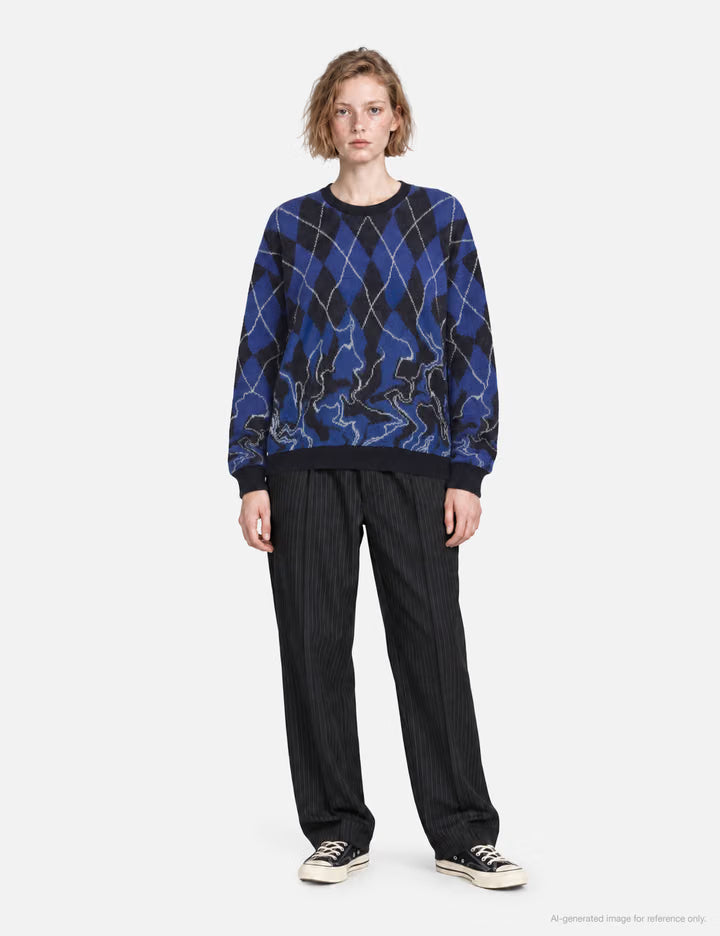 Wool Knit Crew Neck