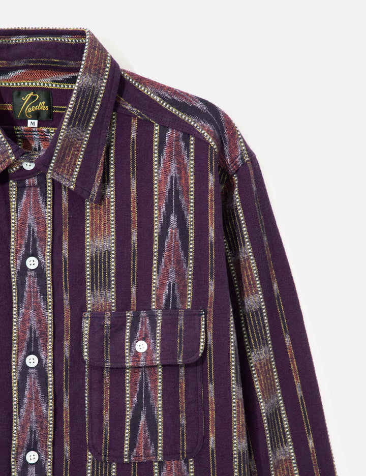 Work Shirt - Ikat Stripe