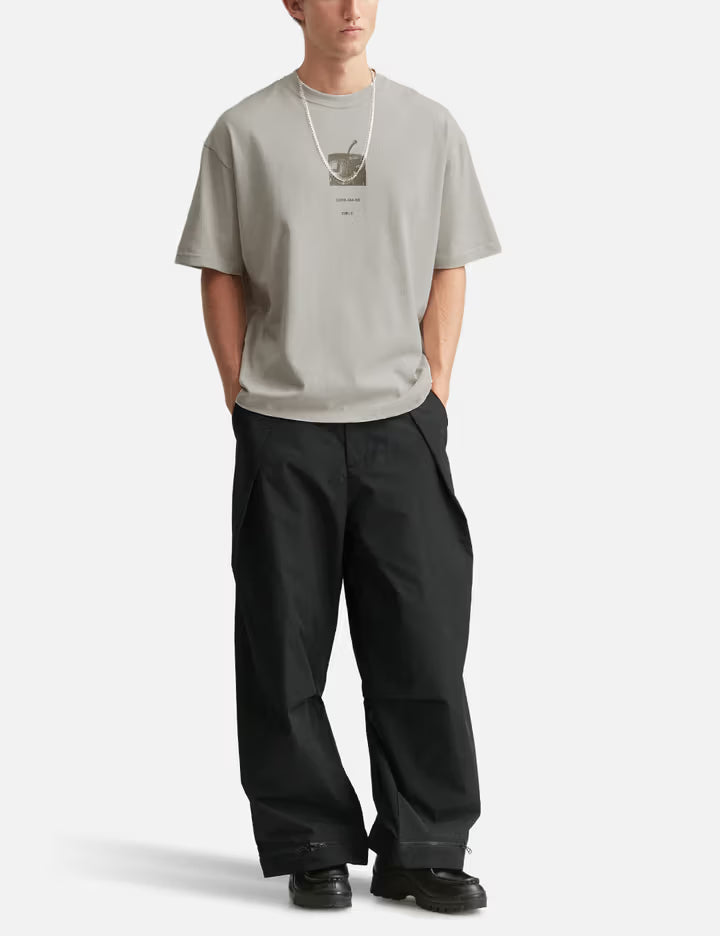 WX-P1 Zip-Extension Wide Trousers