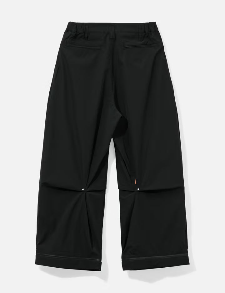 WX-P1 Zip-Extension Wide Trousers