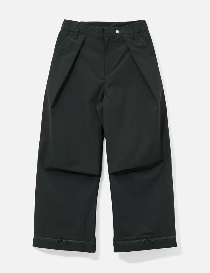 WX-P1 Zip-Extentsion Wide Trousers