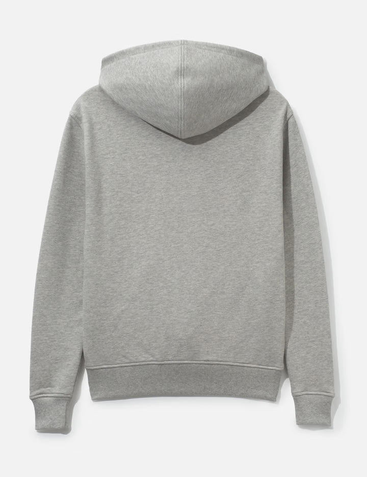Zipped Cotton Hoodie With Ami De Coeur