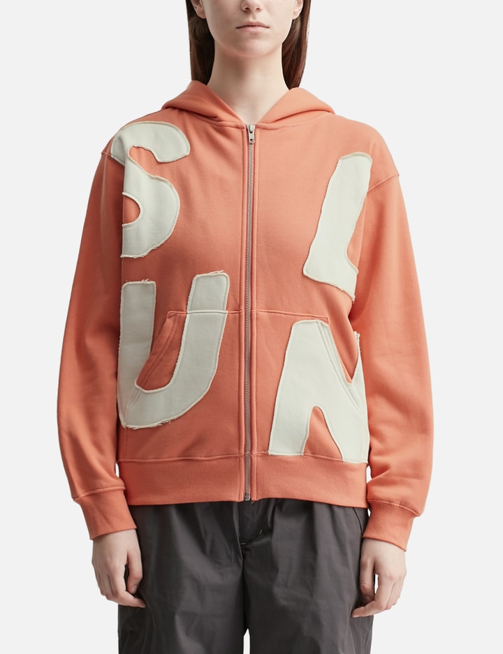 Capital Brushed Zip Up Hoodie