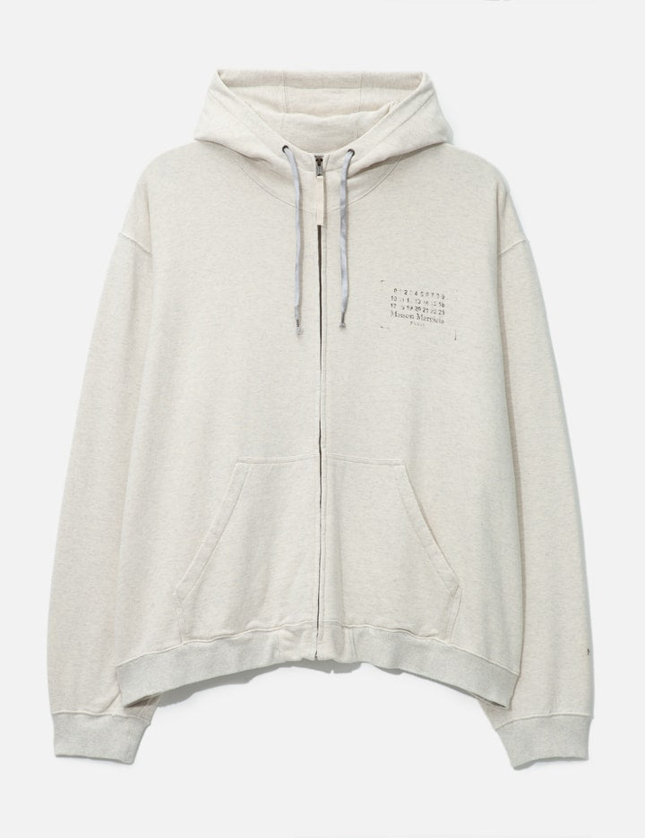 Stamp Logo Zip Hoodie