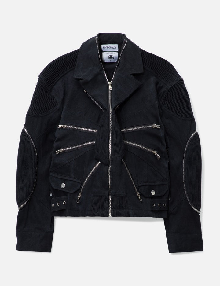 Sun of Metal Quilted Denim Jacket
