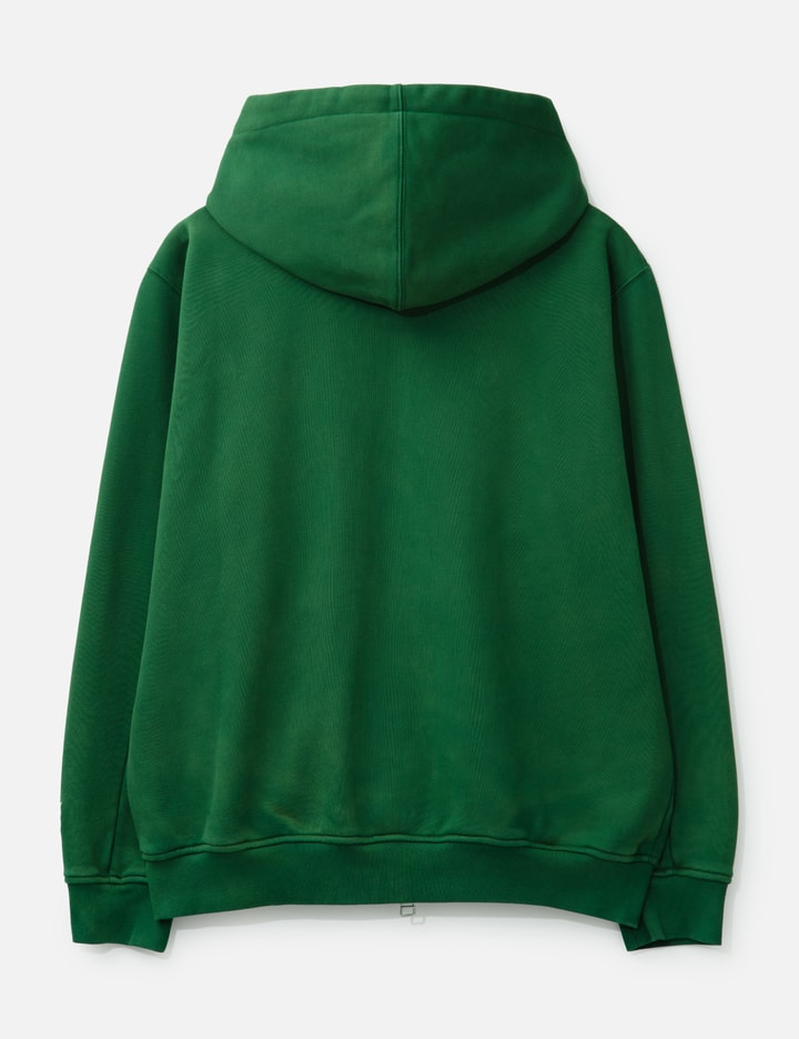 Spiky Script Zip Hooded Sweatshirt