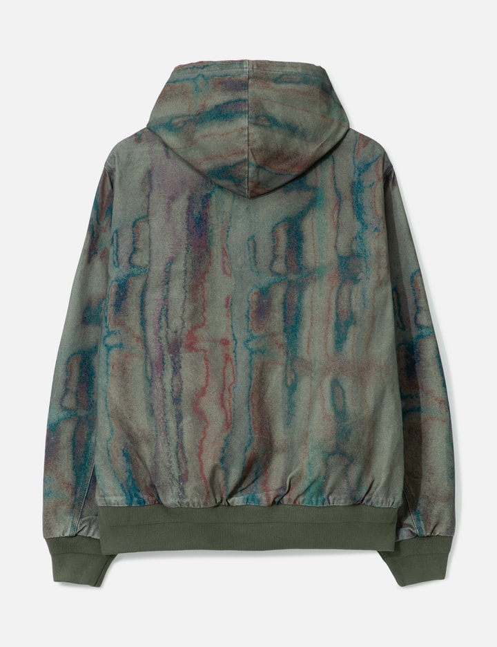 Blurred Hooded Jacket