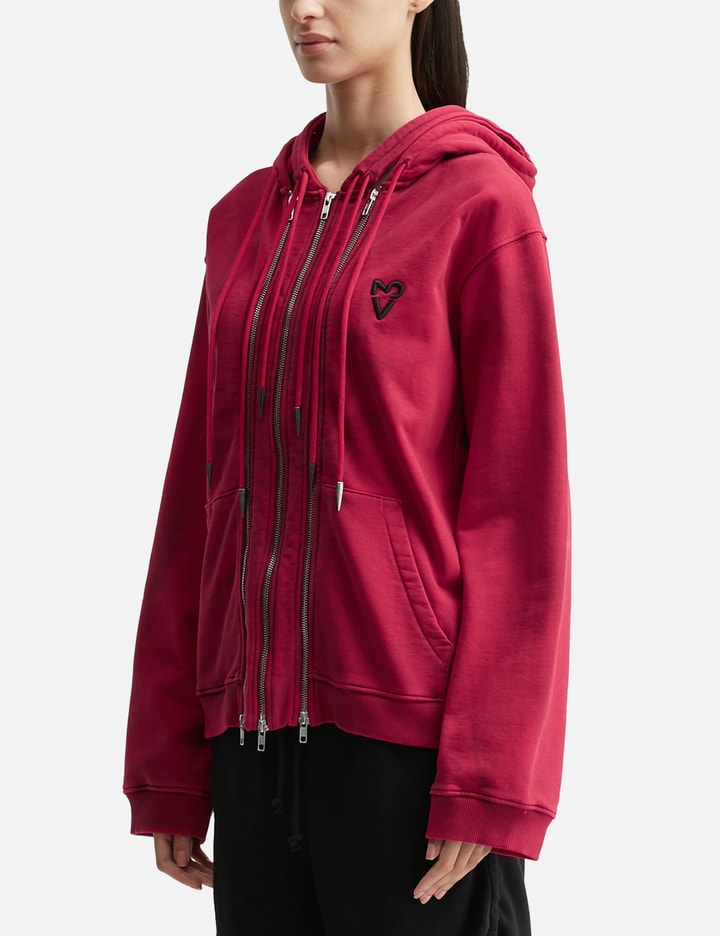 Three Zip Hoodie