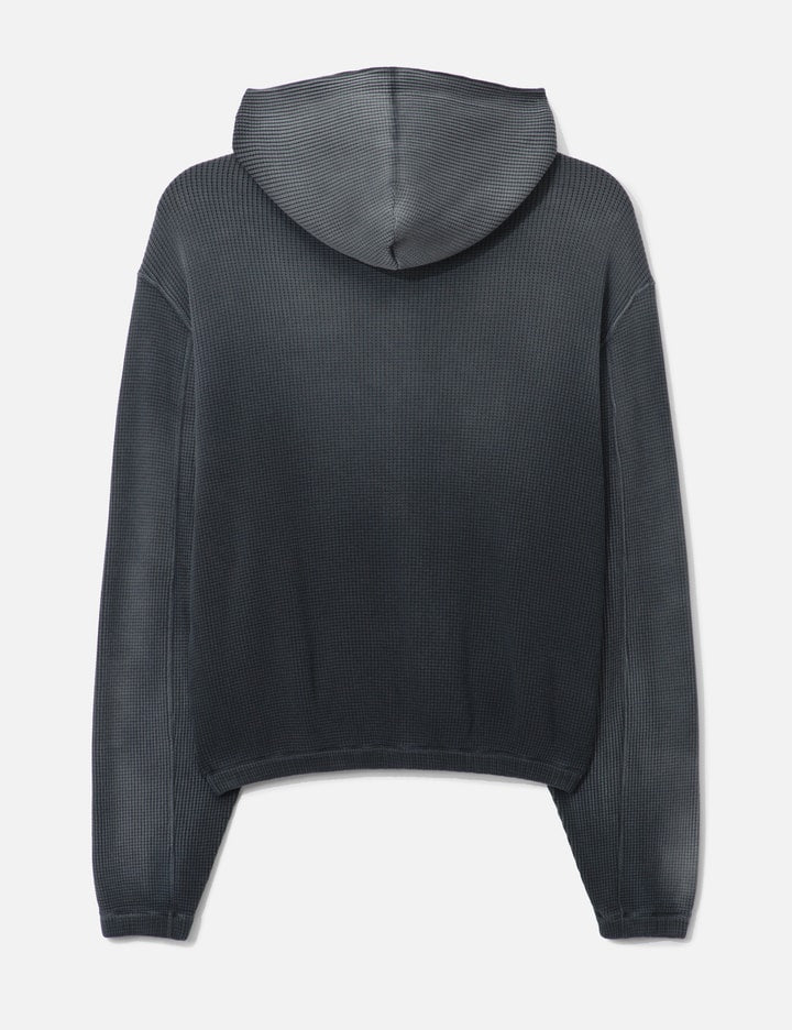 Bee Sun Faded Waffle Zip Up Hoodie