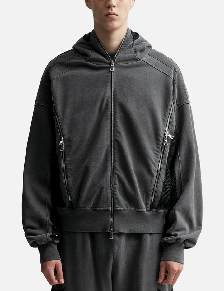 GHOST ZIP-UP HOODIE