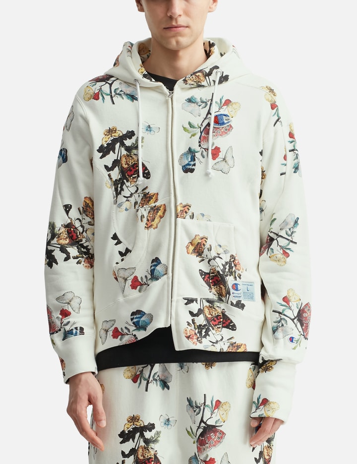 Undercover x Champion UC2E1802-2 Curved Zip-up Hoodie