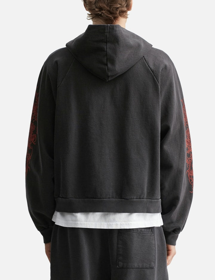 Afflicted Zip-Up Hoodie