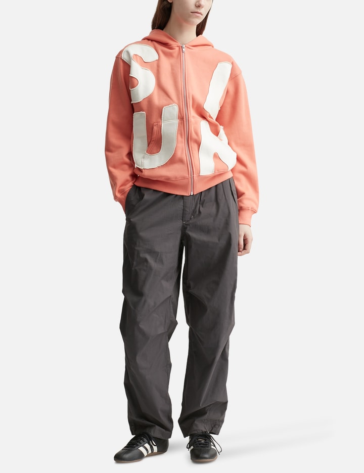 Capital Brushed Zip Up Hoodie