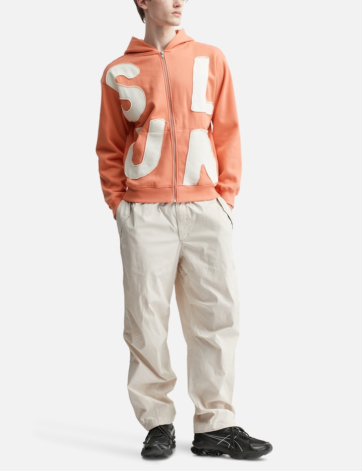 Capital Brushed Zip Up Hoodie