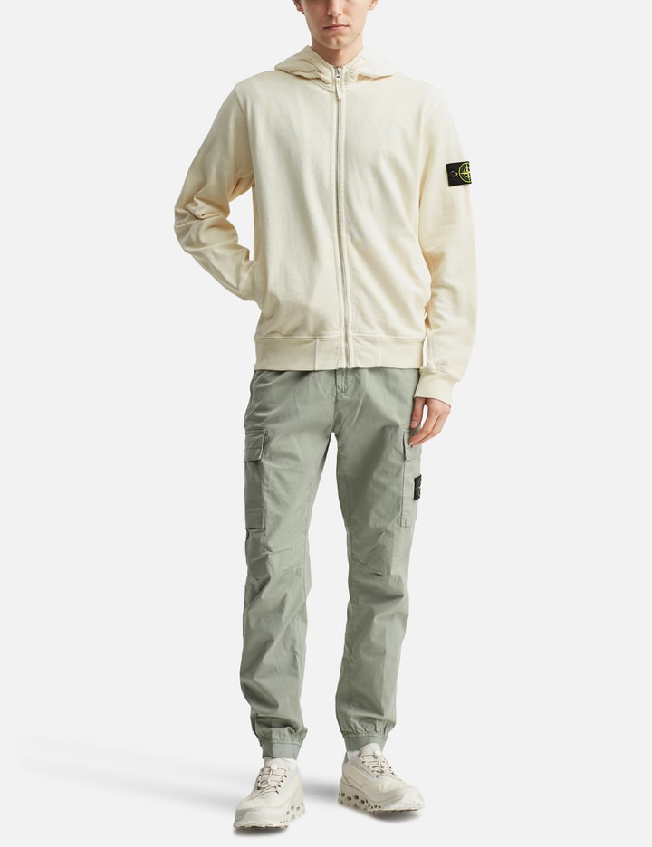 Garment-Dyed Zip-Up Hoodie