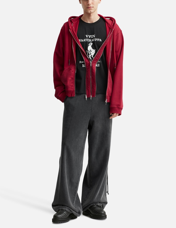 Three Zip Hoodie