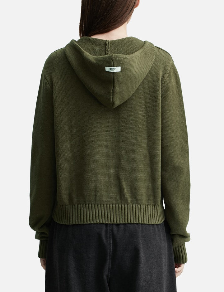 G Classic Knit Zip Up