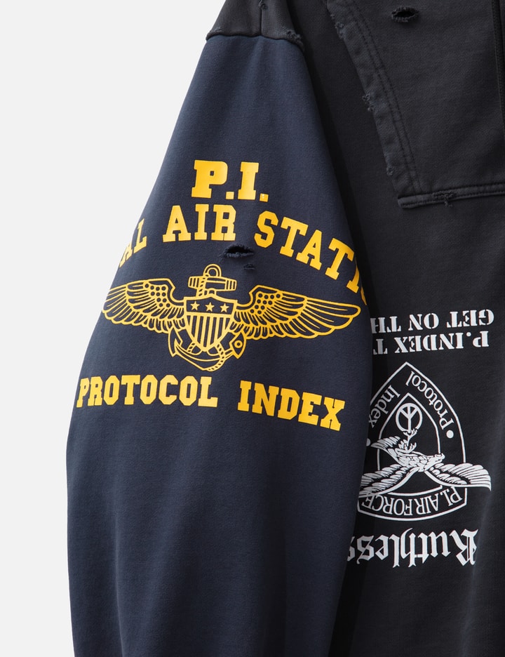 Upside Down Zip Hoodie