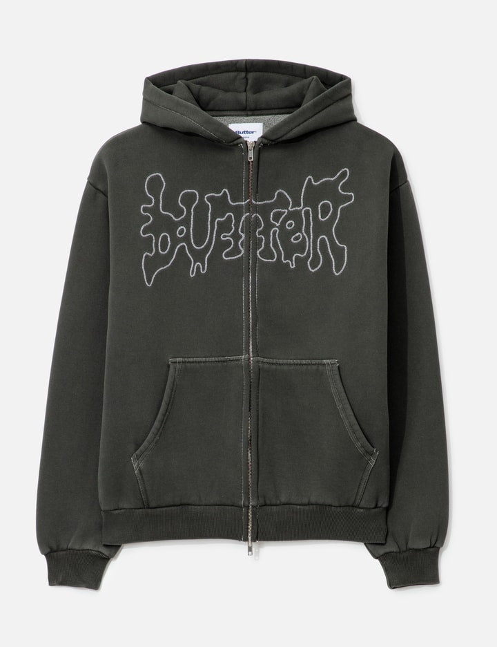 Blotch Zip-Thru Hood