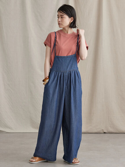 Celana Overall Helder Wide Salopette Pants