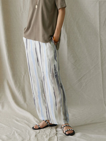 Namika Striped Straight Pants