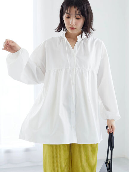 Kanazawa Stand-up Collar Tunic