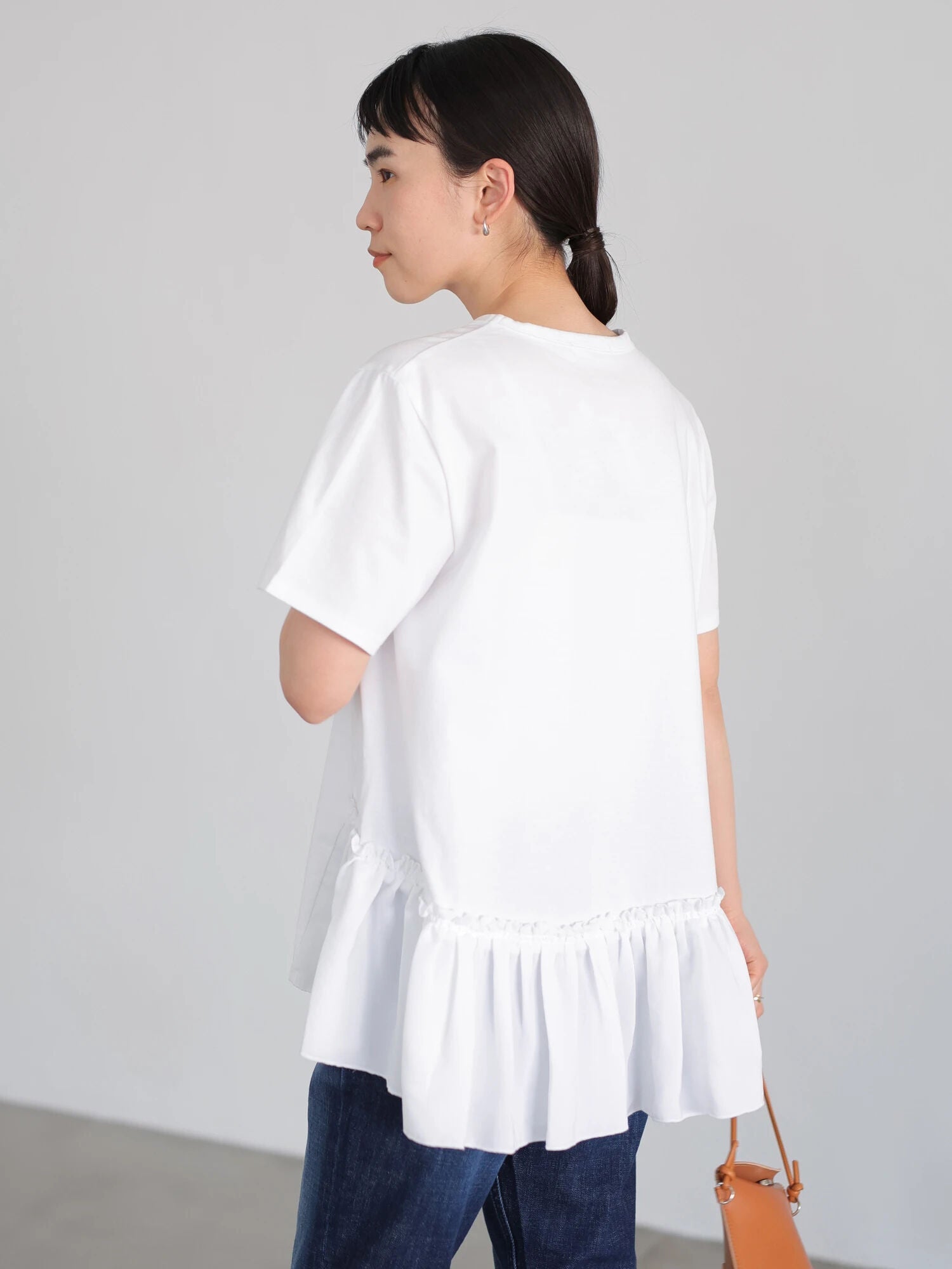 Manna Hem Frill Short Sleeves Blouse