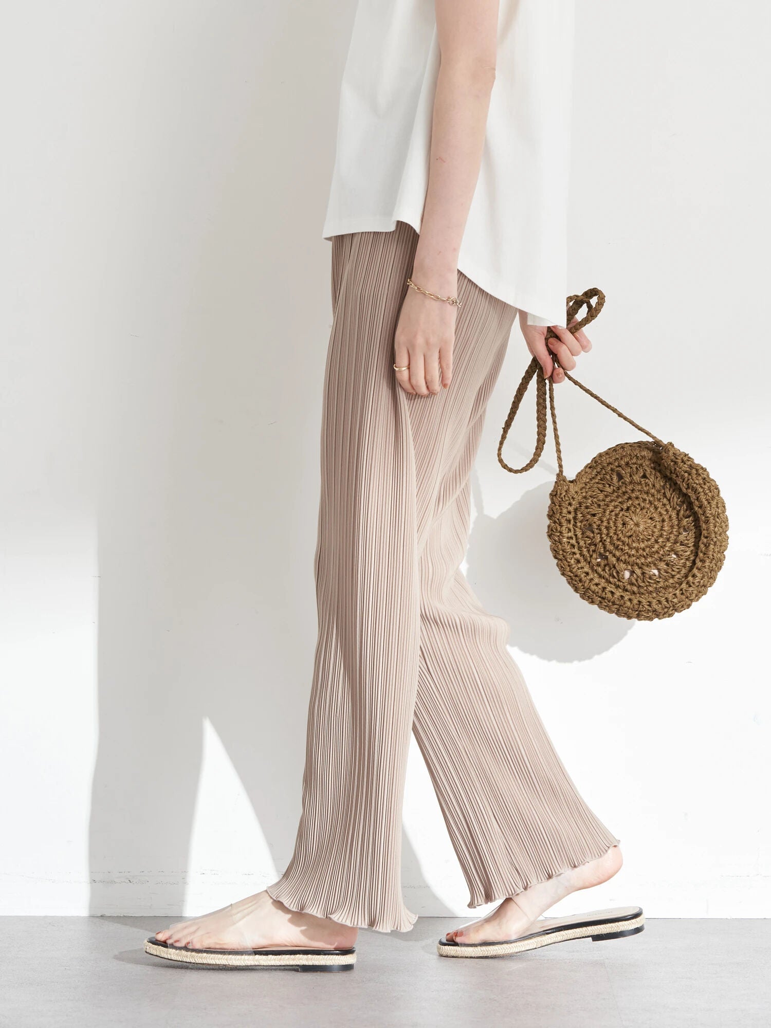 Keinarra Pleated Cut Pants