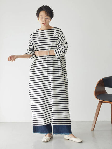 Winola Border Cut Dress