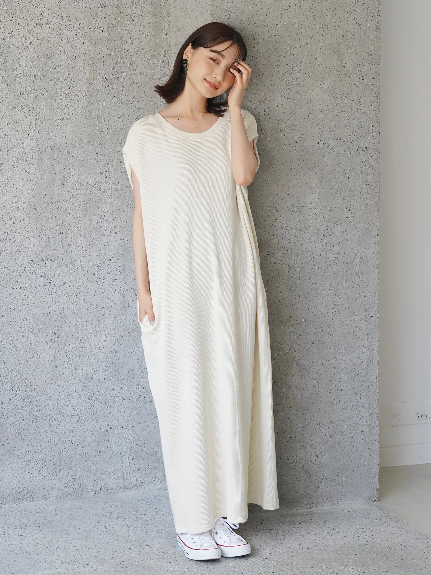 Maya French Sleeve Dress