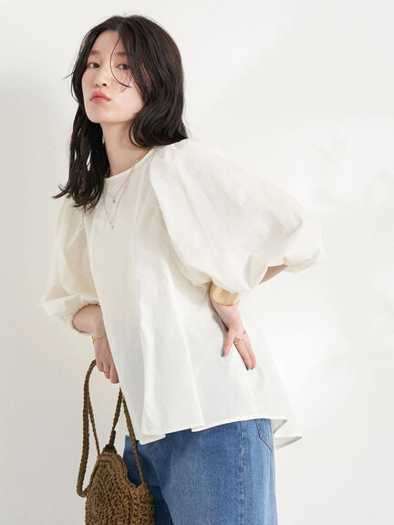 Baby Puff Sleeve Blouse