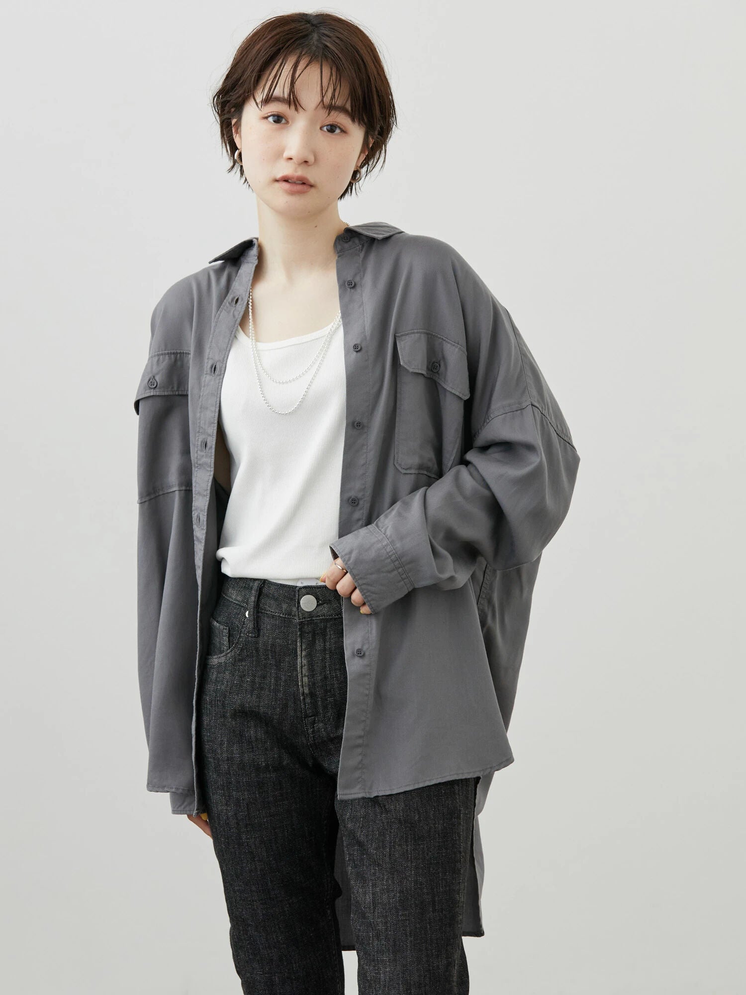 Verlin Pocket Big Shirt