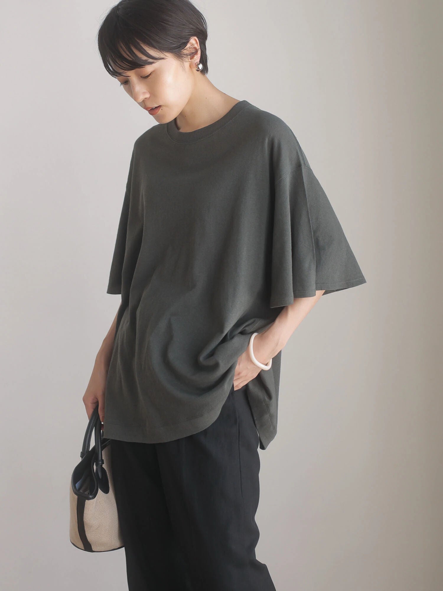 Vera Linen Oversized T-shirt