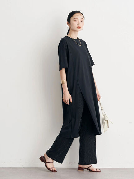 Slit Dress Nishio Slit Cut Dress